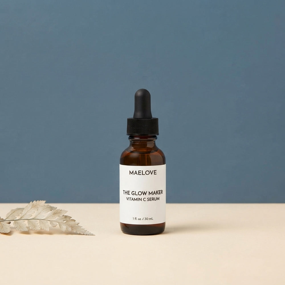 MAELOVE Hydrating Facial Serum with Vitamins C, E, Ferulic Acid and Hyaluronic Acid -1 Fl Oz/30ML (Pack of 1) - stellar-stats-with-image